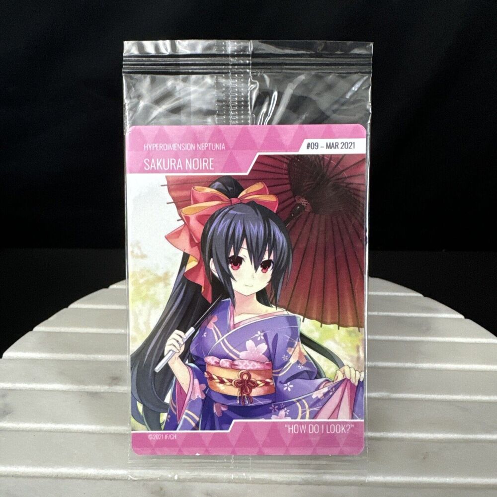 New Hyperdimension Neptunia/Idea Factory Trading Card Sakura Noire #09 MAR 2021